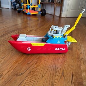 Paw Patrol Rescue Boat - Red, Blue, Yellow